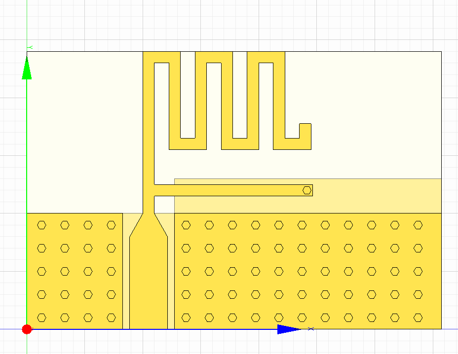 Figure 19. MIFA far-field orientation.