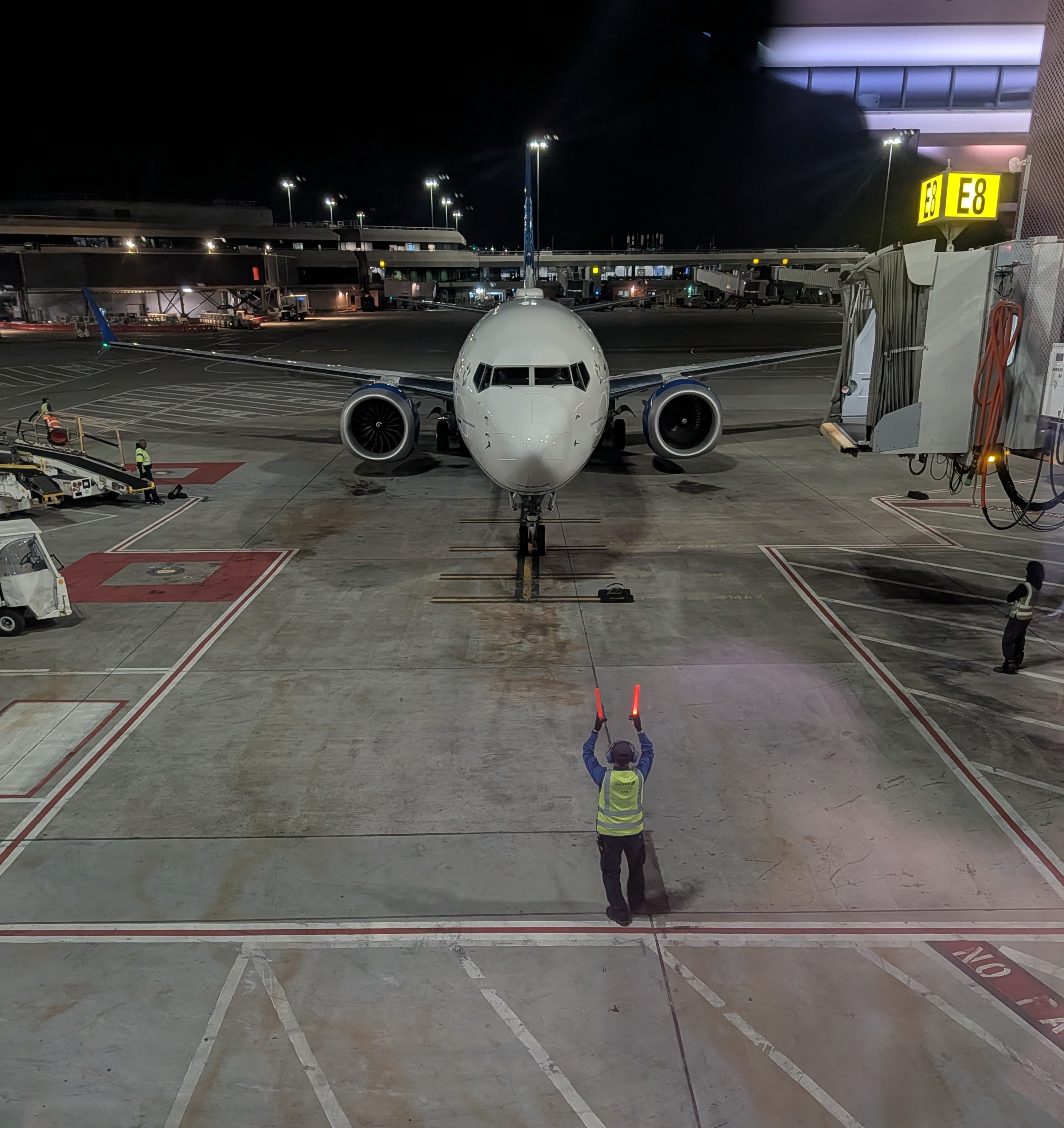 Returning home. I also just really like planes.